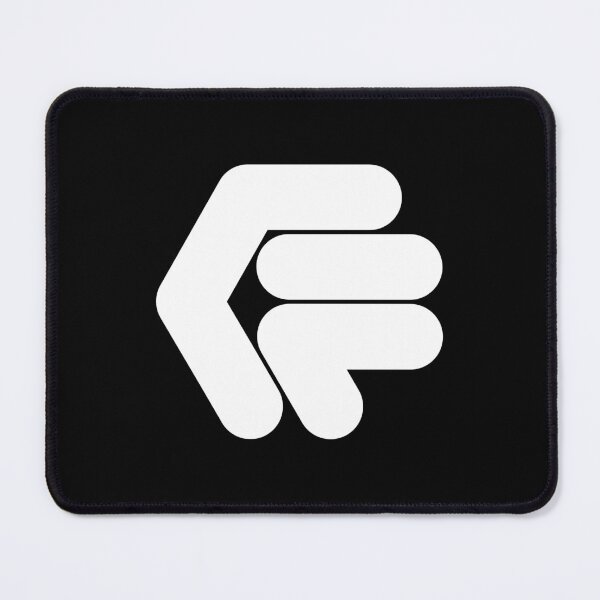 Item preview, Abstract hexagonal geometric: White Uppercase Letter F designed and sold by SnedLab.