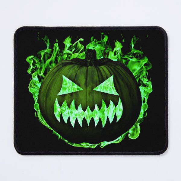 Item preview, Green flaming pumpkin designed and sold by FlowerandDesing.