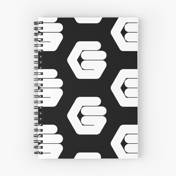 Item preview, Abstract hexagonal geometric: White Uppercase Letter G designed and sold by SnedLab.