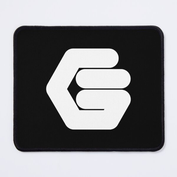 Item preview, Abstract hexagonal geometric: White Uppercase Letter G designed and sold by SnedLab.