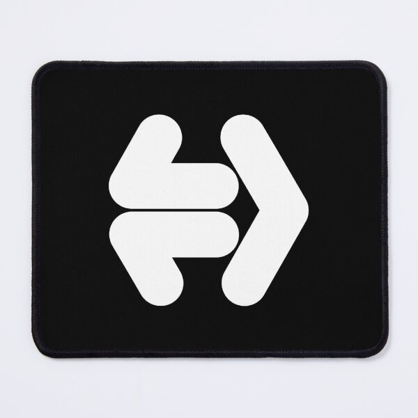 Item preview, Abstract hexagonal geometric: White Uppercase Letter H designed and sold by SnedLab.
