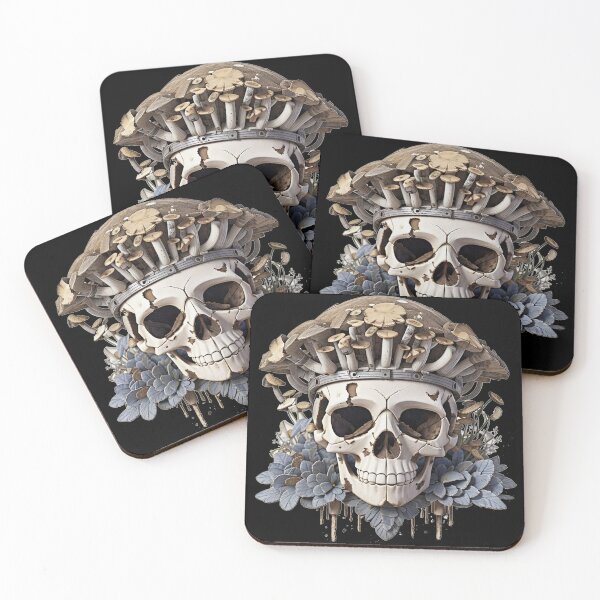 Item preview, Psilocybe Cubensis Skull  designed and sold by TrendyPalette.
