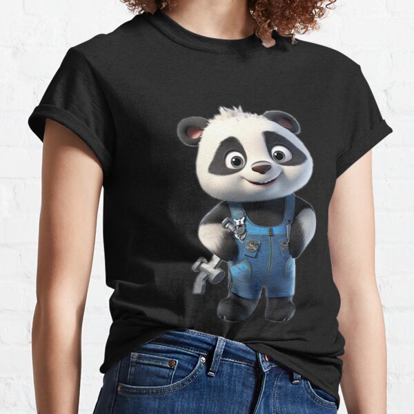 Cheap Summer Tshirts Cartoon T Shirt Women Kawaii Panda Yoga Print Cute  Women Tee-Shirt Short Sleeve Tee Ladies Casual Tops T-Shirt