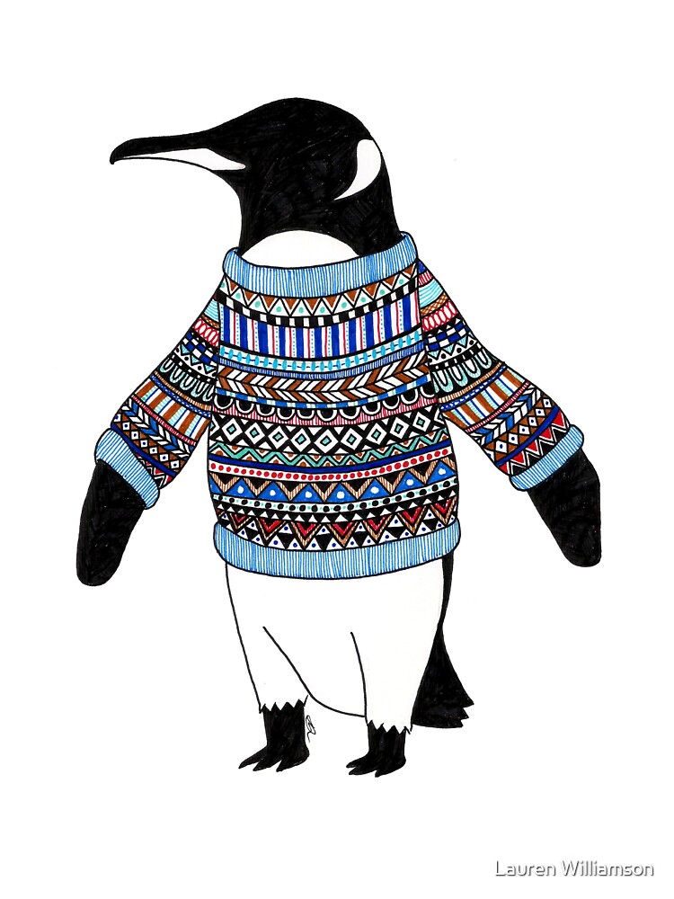 Thumbnail 2 of 2, Kids T-Shirt, Penguin designed and sold by laurenwill27.