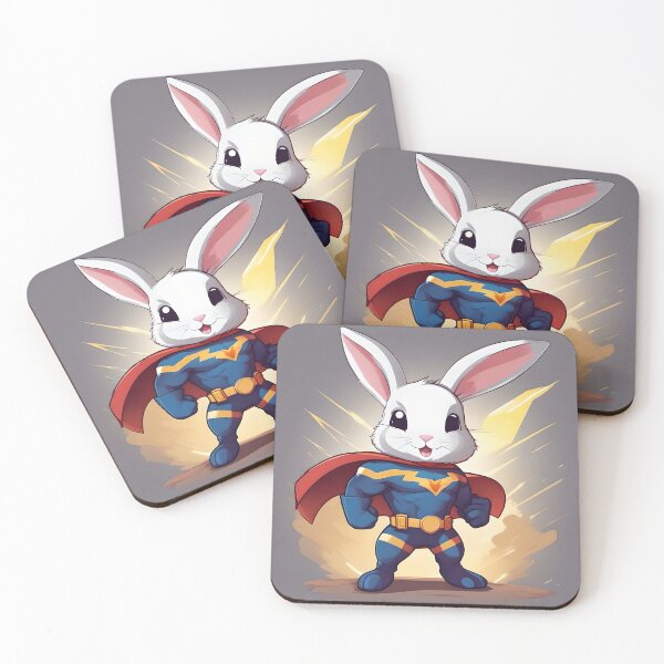 Item preview, Superhero Bunny designed and sold by AbsoluteA.
