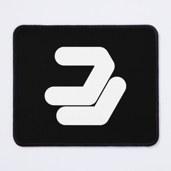 Item preview, Abstract hexagonal geometric: White Uppercase Letter J designed and sold by SnedLab.