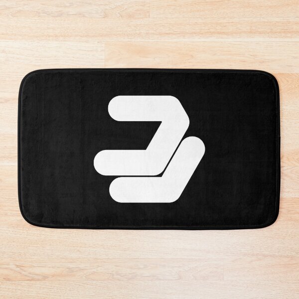 Item preview, Abstract hexagonal geometric: White Uppercase Letter J designed and sold by SnedLab.