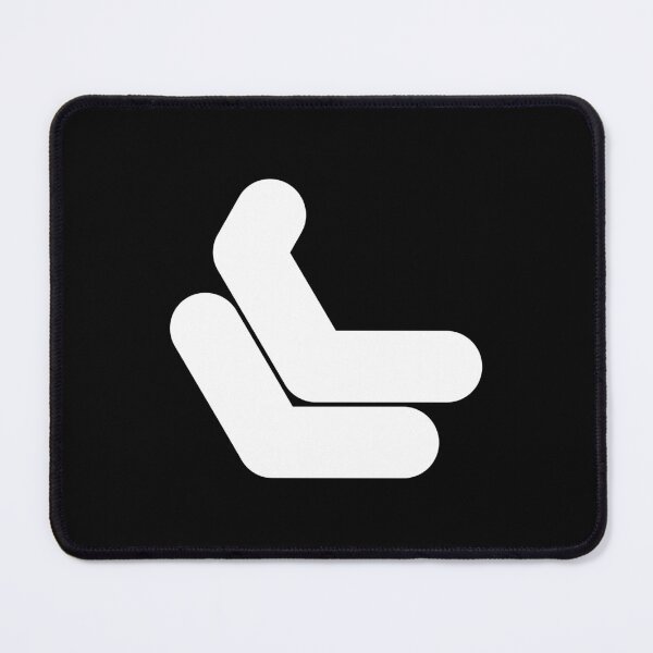 Item preview, Abstract hexagonal geometric: White Uppercase Letter L designed and sold by SnedLab.