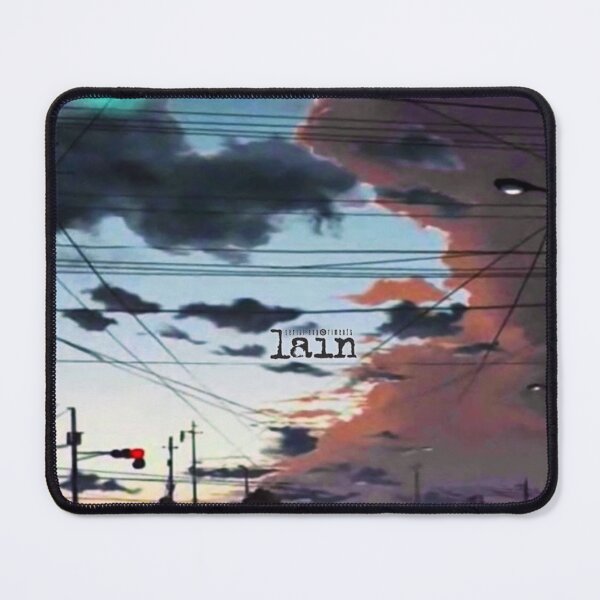 Item preview, Serial Experiments Lain Scenic Sky Telephone Pole Wires Design designed and sold by MKCreationss.