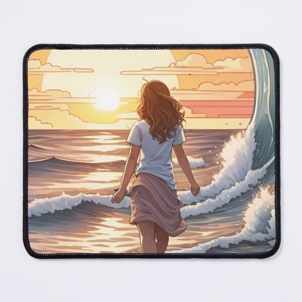 Item preview, Sunset Farewell: The Poignant Goodbye at Horizon's Edge designed and sold by ElLocoMus.