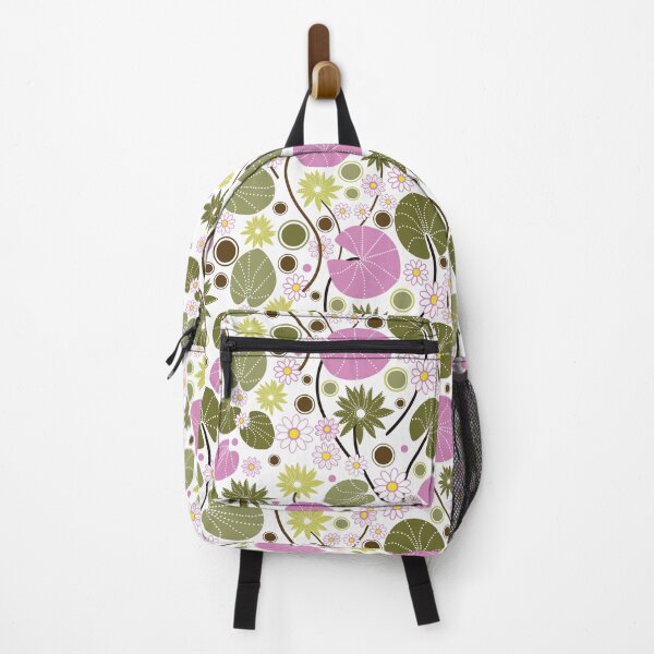 Item preview, Water Lilies Pink/Green/Yellow designed and sold by Tevi Woehl.