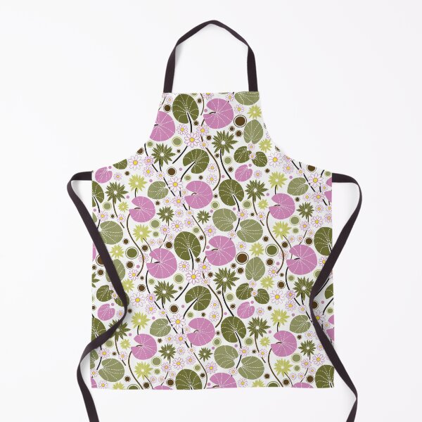 Item preview, Water Lilies Pink/Green/Yellow designed and sold by Tevi Woehl.