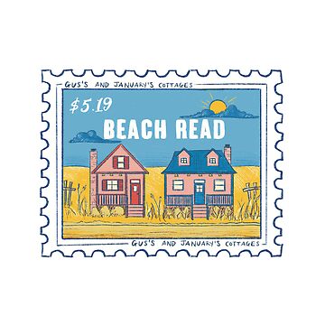 Vorschaubild zum Design Gus und January Cottage Stempel aus Emily Henry's Beach Read von busyzoo