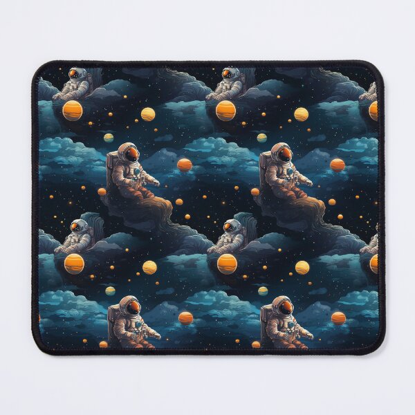 Item preview, Astronauts Floating in Space designed and sold by EvokeArtisan.