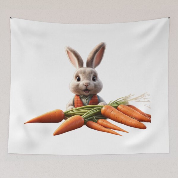 Item preview, served carrots designed and sold by TodoDecoArt.