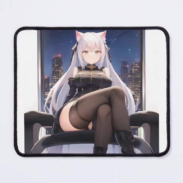 Item preview, Cat Girl Anime Waifu Boss designed and sold by lifeissheep.