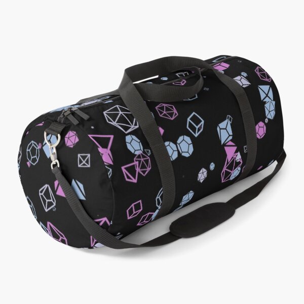 Item preview, Dice Hoard - Black background with Pink, Blue and Lavender dice designed and sold by AvengingSassy.
