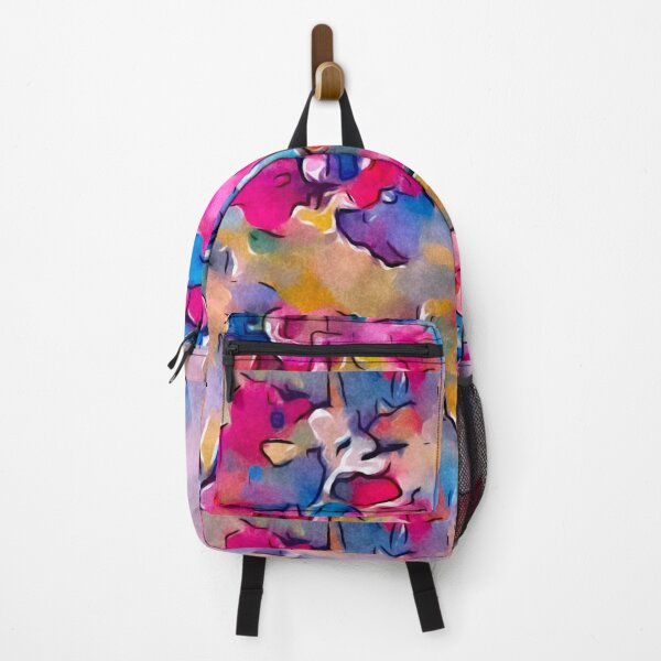 Item preview, Pastel garden with coordinating abstract floral print designed and sold by Susan Gallup.