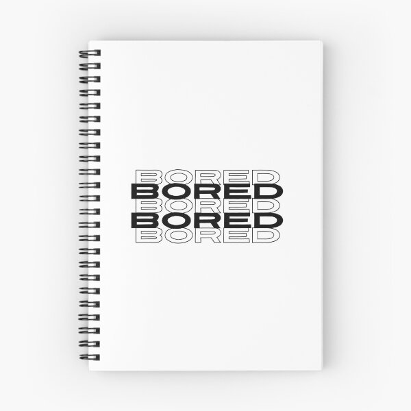 Item preview, Bored bored bored designed and sold by Tania Guzmán.