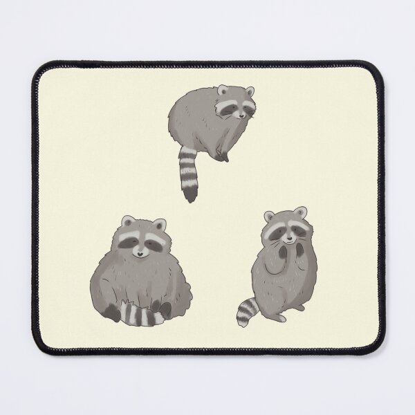 Item preview, Raccoon illustration pack designed and sold by Mayarart.