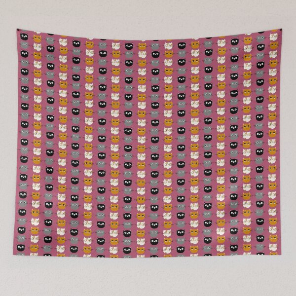 Aperçu de l'œuvre Copy of Colorful cute kittens pink créée et vendue par Midwestmama94.