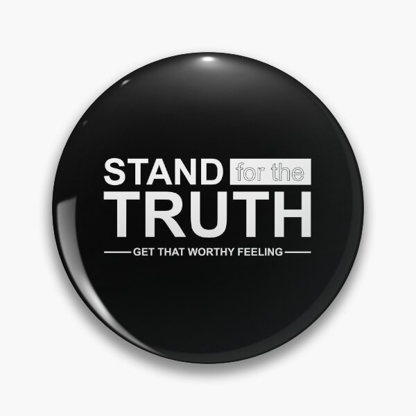 Item preview, Stand for the truth in white designed and sold by Politics-Corner.