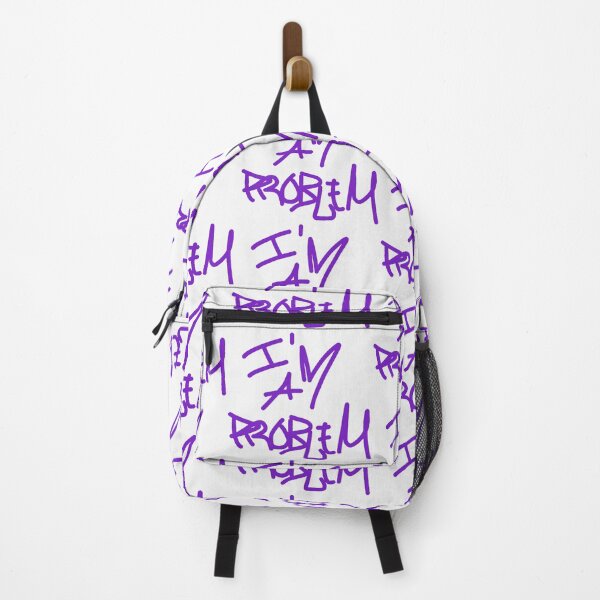 Item preview, Purple and white designed and sold by IMAPROBLEM BRAND CLOTHING BY INFLUENCE GETEM.