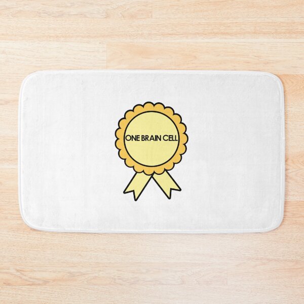 Item preview, ONE BRAIN CELL Gold Medal designed and sold by IchigoRose.