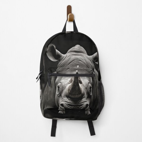 Item preview, African Wildlife Collection: Majestic Rhino Art Print designed and sold by BeerBot.