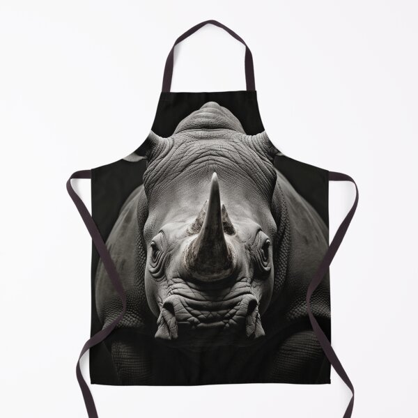 Item preview, African Wildlife Collection: Majestic Rhino Art Print designed and sold by BeerBot.