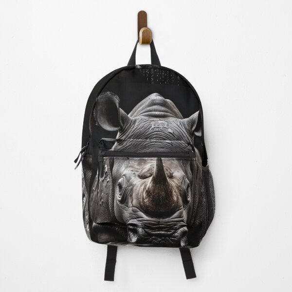 Item preview, African Wildlife Collection: Majestic Rhino Art Print designed and sold by BeerBot.