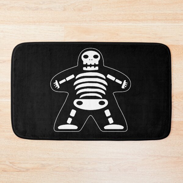 Item preview, Meeple skeleton costume - Halloween gift for board game lover. Meeple with skeleton costume designed and sold by Zanda-Nerd-Shop.