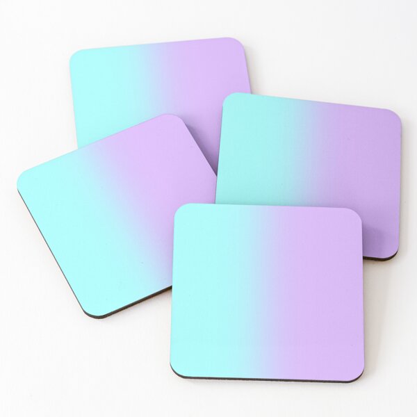 Item preview, Aqua Lavender Gradient 2 designed and sold by Lady-Lilac.