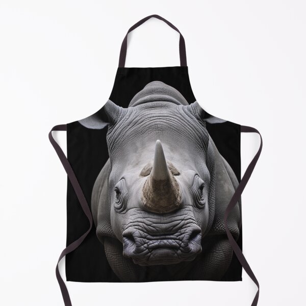 Item preview, African Wildlife Collection: Majestic Rhino Art Print designed and sold by BeerBot.