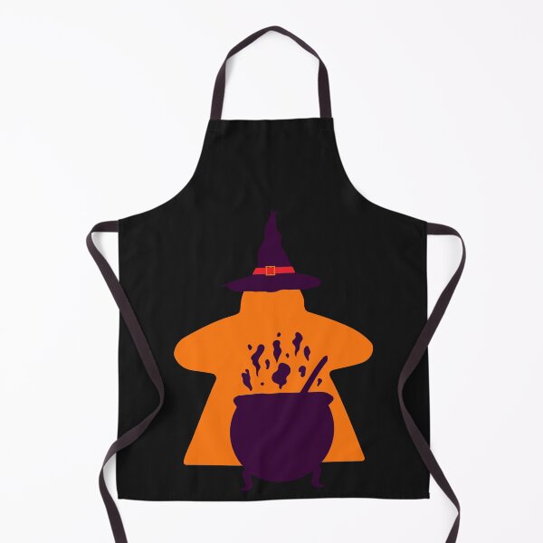 Item preview, Witchy Meeple Brew - Halloween gift for board game lover. Meeple with witch costume designed and sold by Zanda-Nerd-Shop.