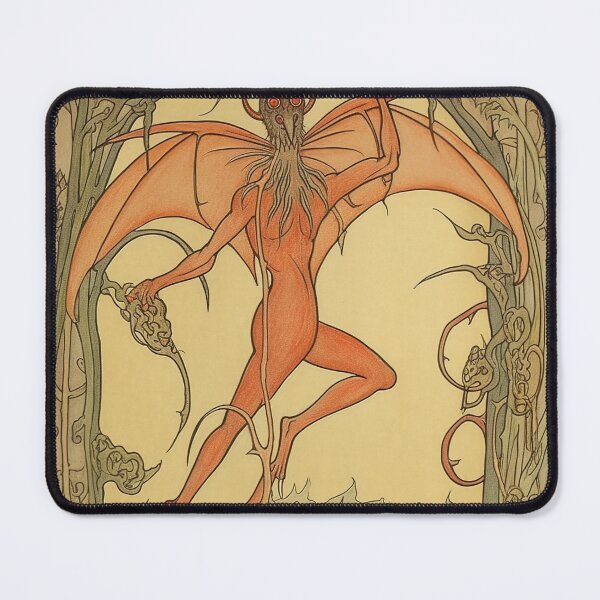 Item preview, Jersey Devil fantastic creature designed and sold by ComicsFactory.