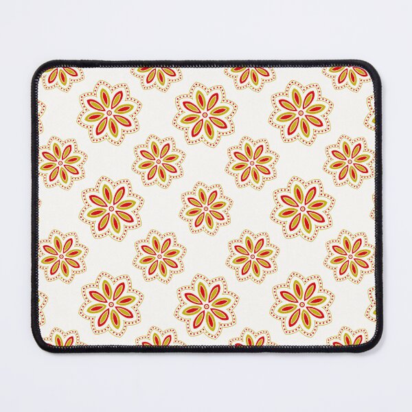 Artikelvorschau, Boho floral pattern orange entworfen und verkauft von Midwestmama94.