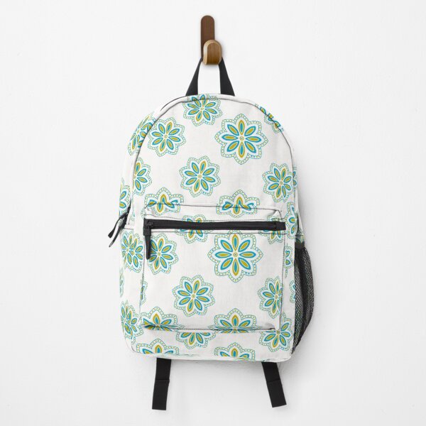 Artikelvorschau, Copy of Boho floral pattern teal entworfen und verkauft von Midwestmama94.