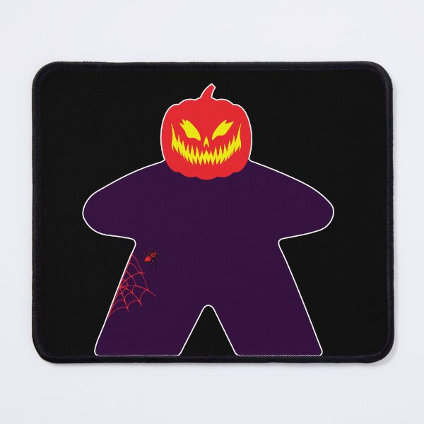 Item preview, Pumpkin Meeple Delight - Halloween gift for board game lover. Meeple with jack-o-lantern costume designed and sold by Zanda-Nerd-Shop.
