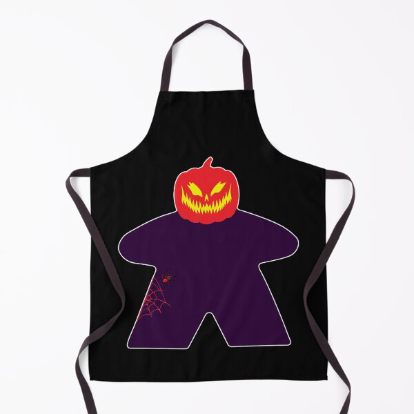 Item preview, Pumpkin Meeple Delight - Halloween gift for board game lover. Meeple with jack-o-lantern costume designed and sold by Zanda-Nerd-Shop.