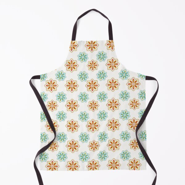 Artikelvorschau, Copy of Copy of Boho floral pattern teal and orange entworfen und verkauft von Midwestmama94.