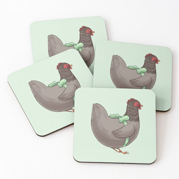 Item preview, Green Ribbon Chicken designed and sold by TurtleTeaHouse.