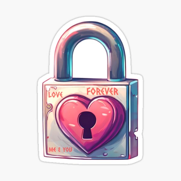 Personalized Love Lock for Love Silver Love Locks, Padlock with Key,  Lovelocks Bridge Wedding Gifts Valentines Day Gift