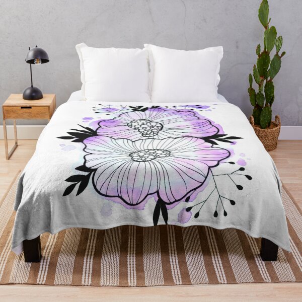 Item preview, Lilac Watercolor Flowers Rita designed and sold by BEATRIZKOBORI.