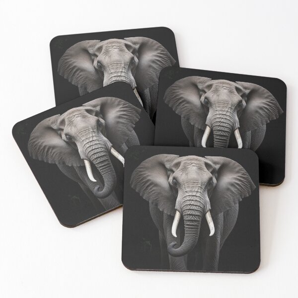 Item preview, African Wildlife Collection: Majestic Elephant Art Print designed and sold by BeerBot.