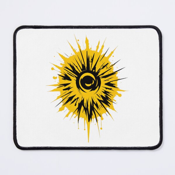 Item preview, Abstract Minimalist Cool Symbol: Golden Sun designed and sold by MoxieVibe.