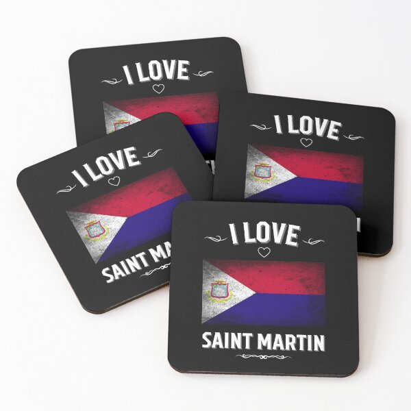 Item preview, I Love Saint Martin designed and sold by LoveMyRoots.