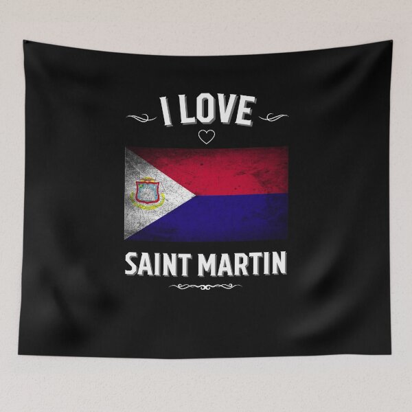 Item preview, I Love Saint Martin designed and sold by LoveMyRoots.