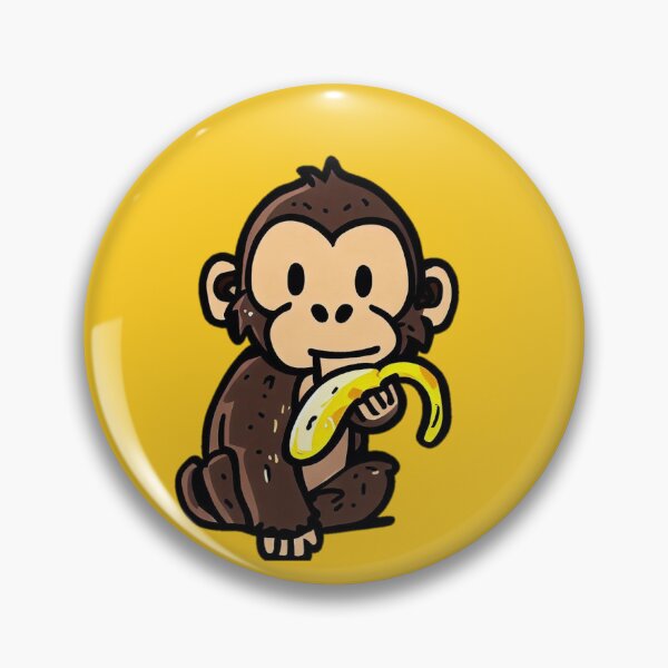 Item preview, cute little monkey designed and sold by Tandilia Store.