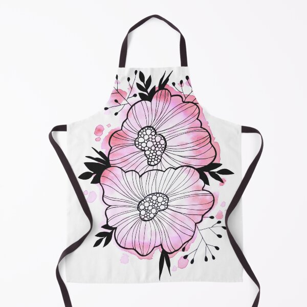 Item preview, Pink Watercolor Flowers Rita designed and sold by BEATRIZKOBORI.